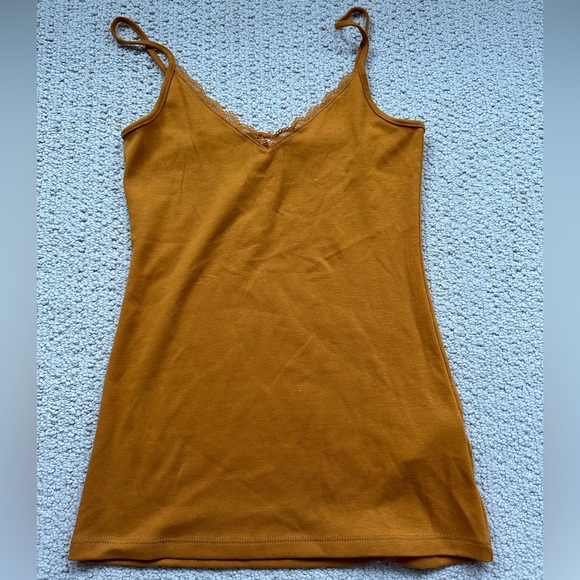 H&M Jersey Lace-detail Camisole - Picture 2 of 6